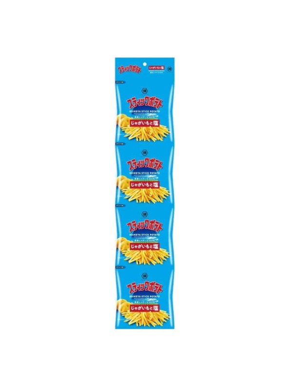 Koikeya Potato Sticks Potato And Salt 12g x 4 packs