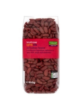 Waitrose Red Kidney Beans 500g