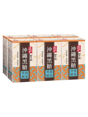 Tao Ti Supreme Okinawa Brown Sugar Puer Milk Tea 250ml x 6 packs