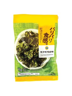 Ministop Original Crisp Wakame Seaweed Snacks 15g