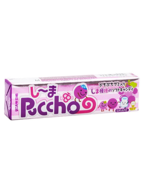 Uha Puccho Stick Candy Grape Flavor 50g