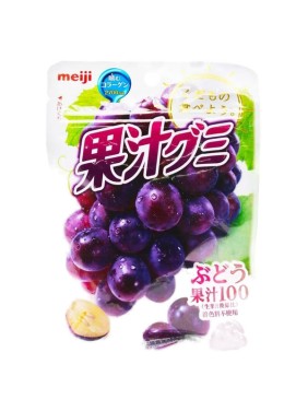 Meiji Fruit Gummy Grape 51g