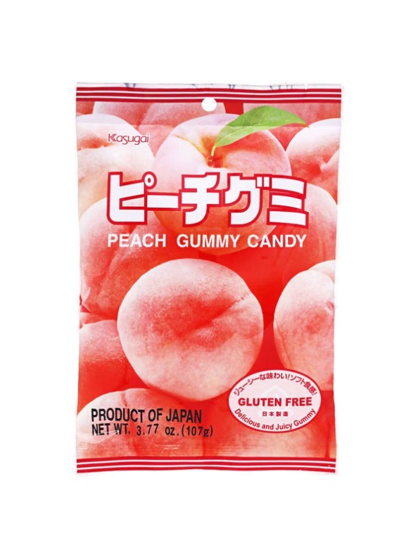 Kasugai Peach Gummy 107g