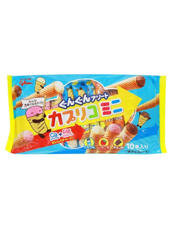 Glico Caplico Mini Cone Stick Bigbag 90g