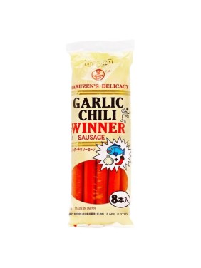Maruzen Chili Garlic Sausage Multi Pack Saitama 22g x 8 pieces