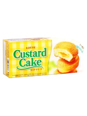 Japan Lotte Custard Cake 162g