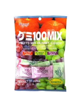 Kasugai Gummy 100 Mix 102g