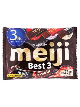 Meiji Best Three Chocolate Bag 108g