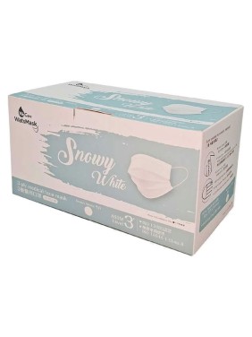 Watson Astm Level 3 Mask Snowy White 30 pieces