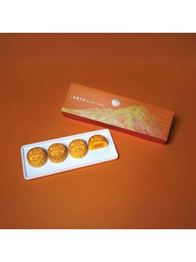 Wing Wah Cake Shop Molten Custard Mooncake (4 pieces)