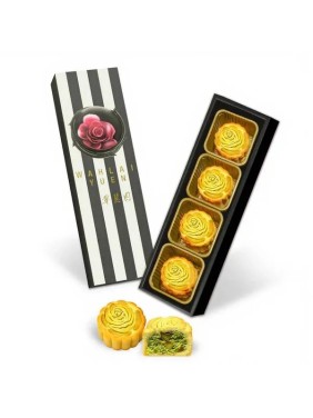 Wah Lai Yuen Assorted Pistachio Puff Mini Mooncakes (4 pieces)