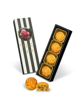 Wah Lai Yuen Mini Assorted Nuts Mooncake with Dried Figs (4 pieces)