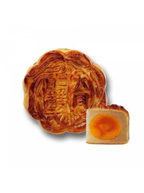 Tai Tung Bakery White Lotus Seed Paste Mooncake with Three Yolks (1 piece)