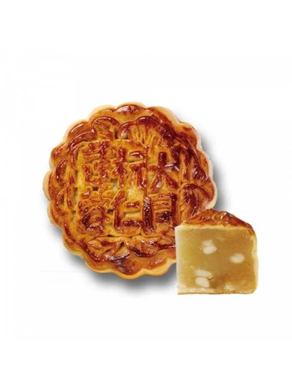Tai Tung Bakery White Lotus Seed Paste Mooncake with Olive Seed (1 piece)