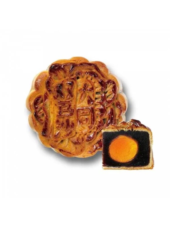 Tai Tung Bakery Red Bean Paste Mooncake with Two Yolks (1 piece)