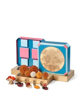 Island Shangri La Hotel Hong Kong Mooncake Selection Set (6 pieces)
