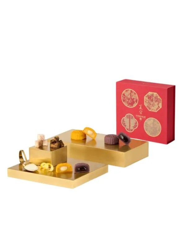 Island Shangri La Hotel Hong Kong Summer Palace Luna Mochi Mooncakes (4 pieces)