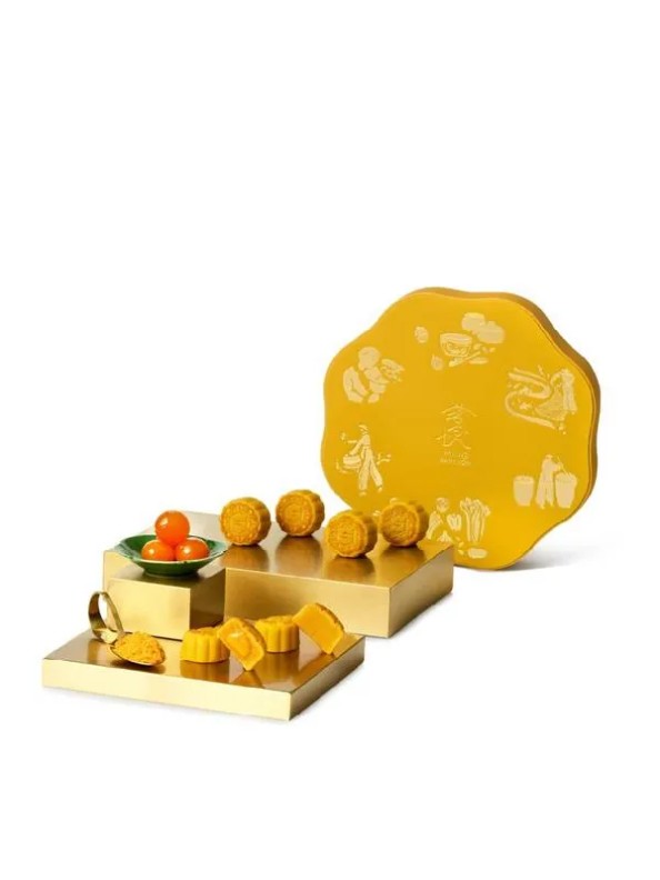 Island Shangri La Hotel Hong Kong Ming Pavilion Mooncake Selection (6 pieces)