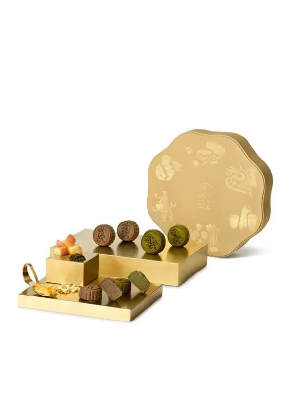 Island Shangri La Hotel Hong Kong Ming Pavilion Tea Mooncake Collection (6 pieces)