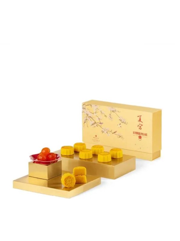 Island Shangri La Hotel Hong Kong Summer Palace Mini Milk Custard Mooncake (8 pieces)