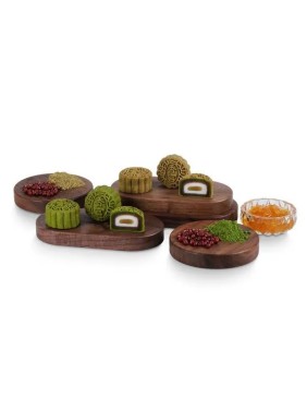 Kowloon Shangri La Hotel Hong Kong Shang Palace Original Tea Infusion Mochi Mooncake Gift Box (6 pieces)
