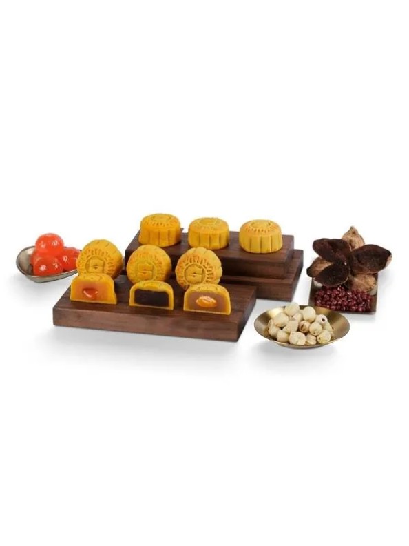 Kowloon Shangri La Hotel Hong Kong Halal Moonlight Collection Assorted Mooncake Gift Box (9 pieces)