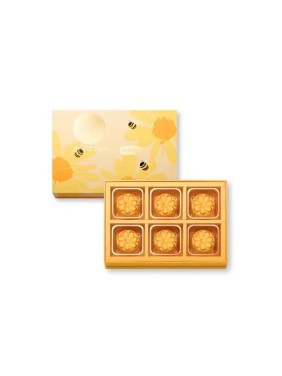 Kee Wah Bakery Kee Wah x Comvita Manuka Honey Custard Mooncake Gift Box (6 pieces)