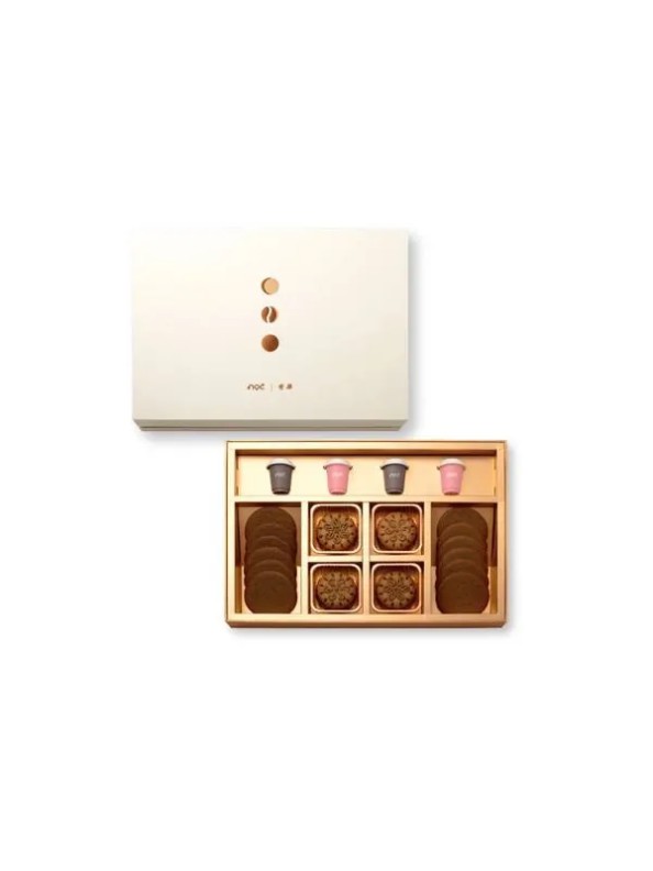 Kee Wah Bakery Kee Wah x noc Coffee Mooncake Assorted Gift Box (6 pieces)
