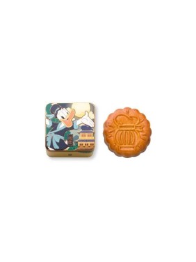 Kee Wah Bakery Disney Mickey and Friends Collection Donald Duck Gift Box Mini Red Bean Paste Mooncake with Egg Yolk (1 piece)