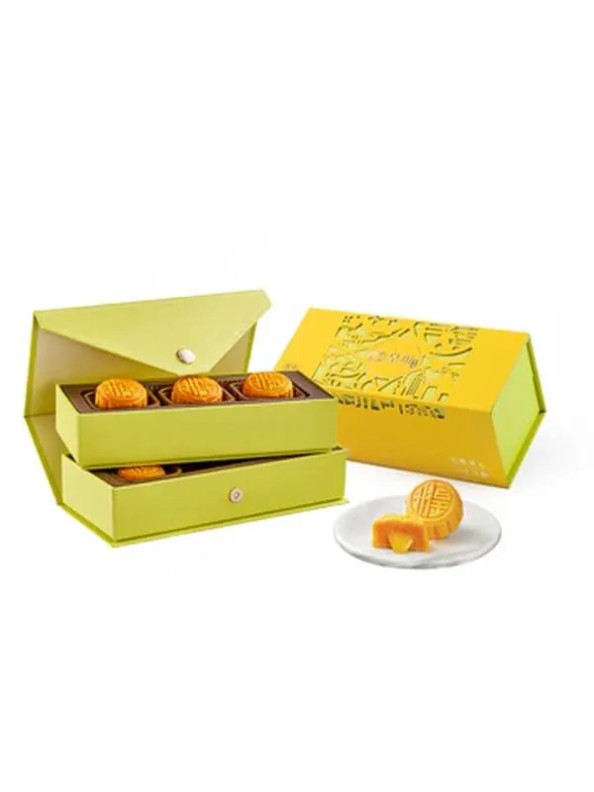 Imperial Patisserie Low Sugar Lava Custard Mooncakes Low Sugar Series (6 pieces)