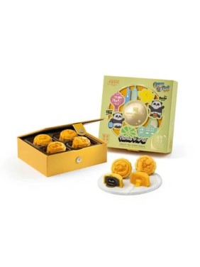 Imperial Patisserie Assorted Lava Mooncakes Moon Chasing (4 pieces)