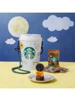 Starbucks Bearista Moon Bunny Giant Cup Mooncake Gift Set with Mini Projection