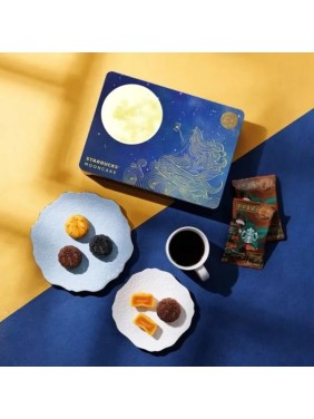 Starbucks Mooncake Gift Set (6 pieces) Mooncake Gift Se