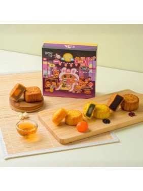 Orbis Din Dong Mini Premium Selection Mooncake Gift Box (4 pieces)
