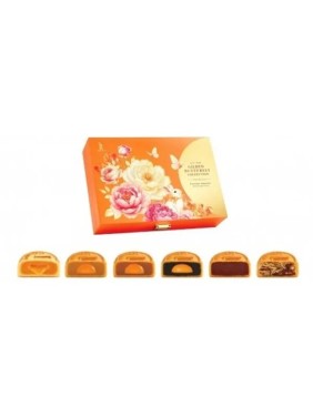 Italian Tomato Gilded Butterfly Collection Deluxe Mooncake Giftbox (6 pieces)