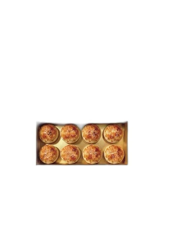 Hang Heung Cake Shop Pistachio Mochi Pastry Mooncake (8 pieces)